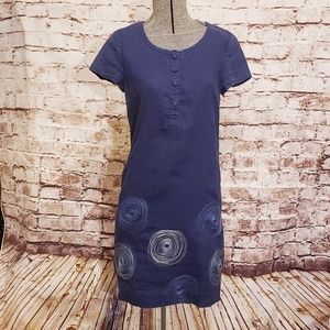 Boden Linen Shift Dress Size 4